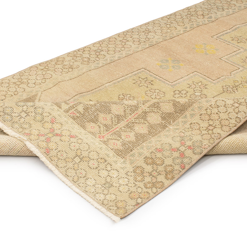 El Dokuma Vintage Halı - 123 cm x 241 cm - K0092579