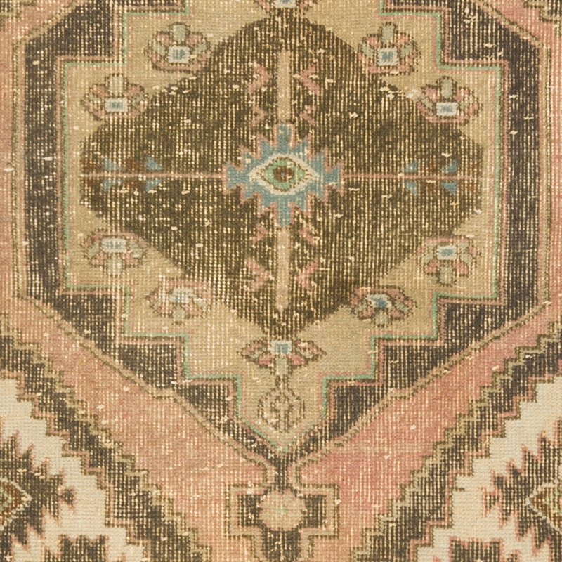 Vintage Turkish Hand-Knotted Rug - 2' 4" x 3' 10" (28" x 46") - K0092581