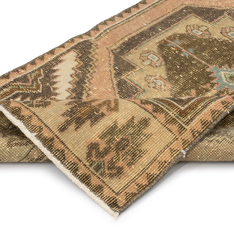 Vintage Turkish Hand-Knotted Rug - 2' 4" x 3' 10" (28" x 46") - K0092581