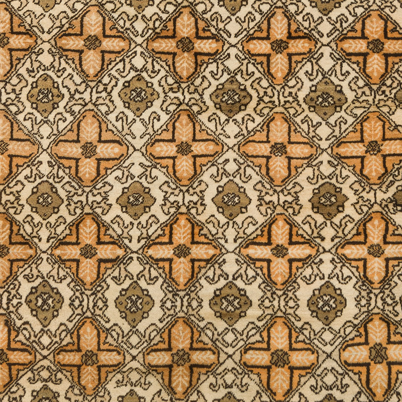 El Dokuma Vintage Halı - 143 cm x 181 cm - K0092585