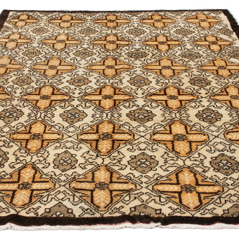 El Dokuma Vintage Halı - 143 cm x 181 cm - K0092585