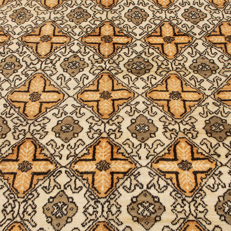 El Dokuma Vintage Halı - 143 cm x 181 cm - K0092585