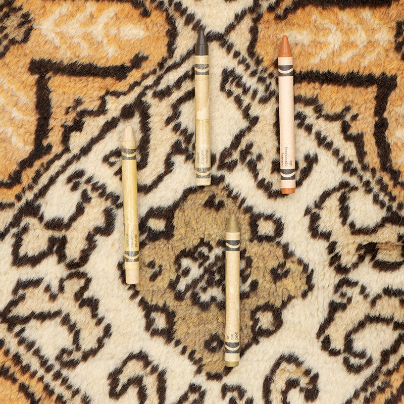 El Dokuma Vintage Halı - 143 cm x 181 cm - K0092585