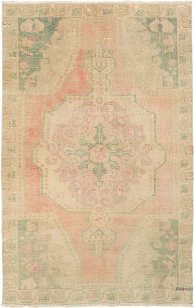 Vintage Turkish Hand-Knotted Rug - 4' 3" x 6' 9" (51" x 81")