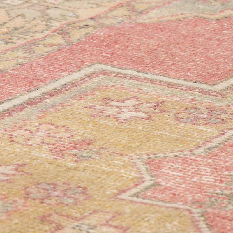 Vintage Turkish Hand-Knotted Rug - 4' 4" x 8' 10" (52" x 106") - K0092588