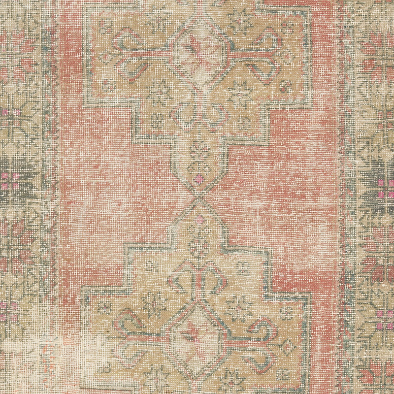 Vintage Turkish Hand-Knotted Rug - 4' 5" x 8' 8" (53" x 104") - K0092590