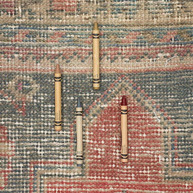 Vintage Turkish Hand-Knotted Rug - 4' 5" x 8' 8" (53" x 104") - K0092590