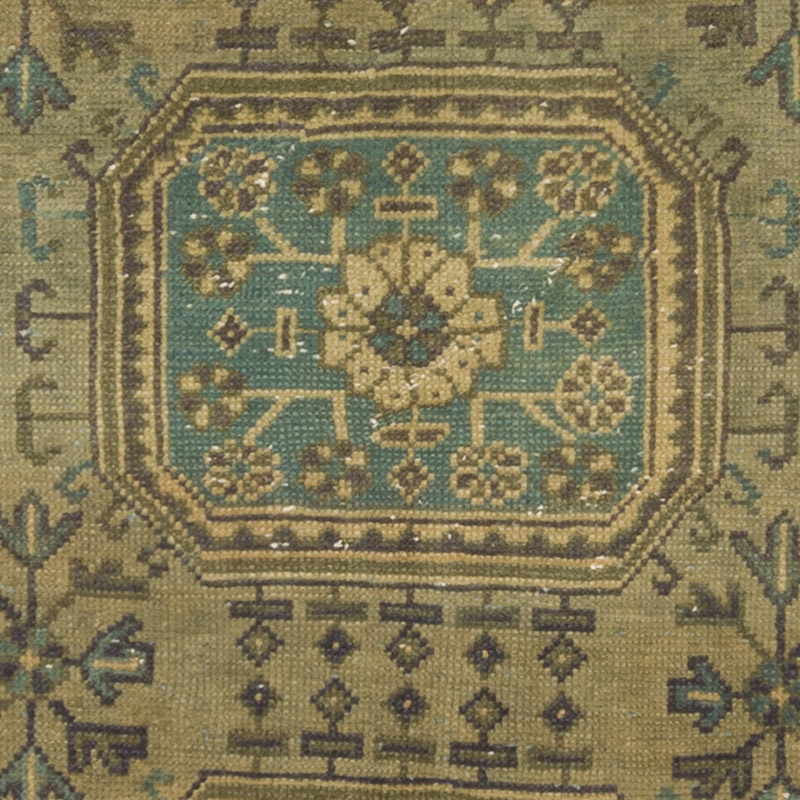 Vintage Turkish Hand-Knotted Runner - 2' 7" x 11' 9" (31" x 141") - K0092592