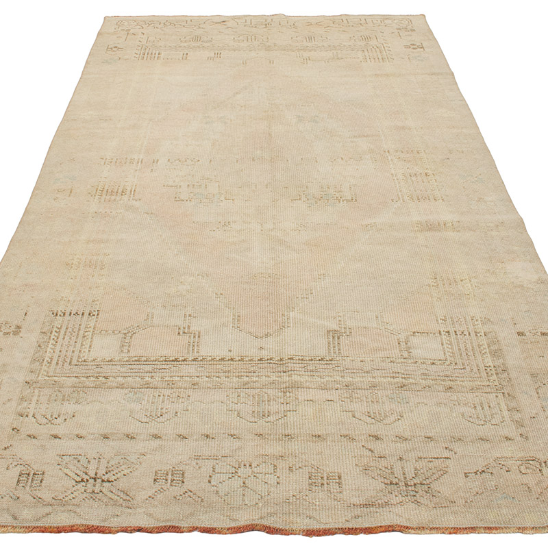El Dokuma Vintage Halı - 133 cm x 280 cm - K0092593