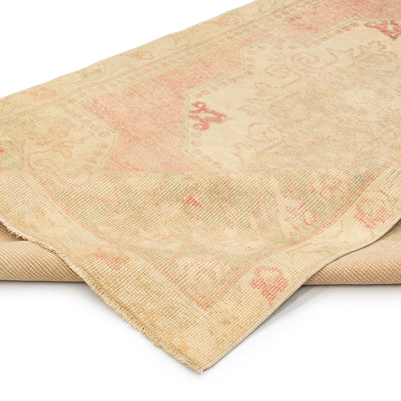 Vintage Turkish Hand-Knotted Rug - 4' 3" x 7' 7" (51" x 91") - K0092596