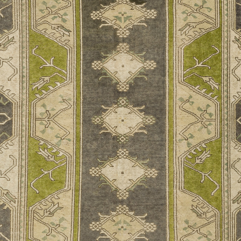 Alfombra Vintage Turca Anudada a Mano - 163 cm x 230 cm - K0092600