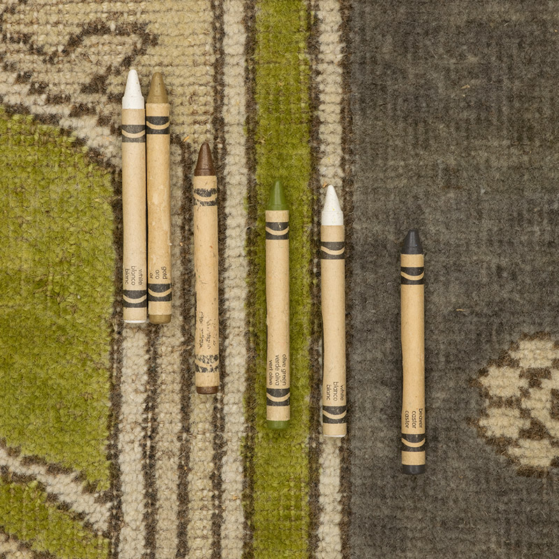 Alfombra Vintage Turca Anudada a Mano - 163 cm x 230 cm - K0092600
