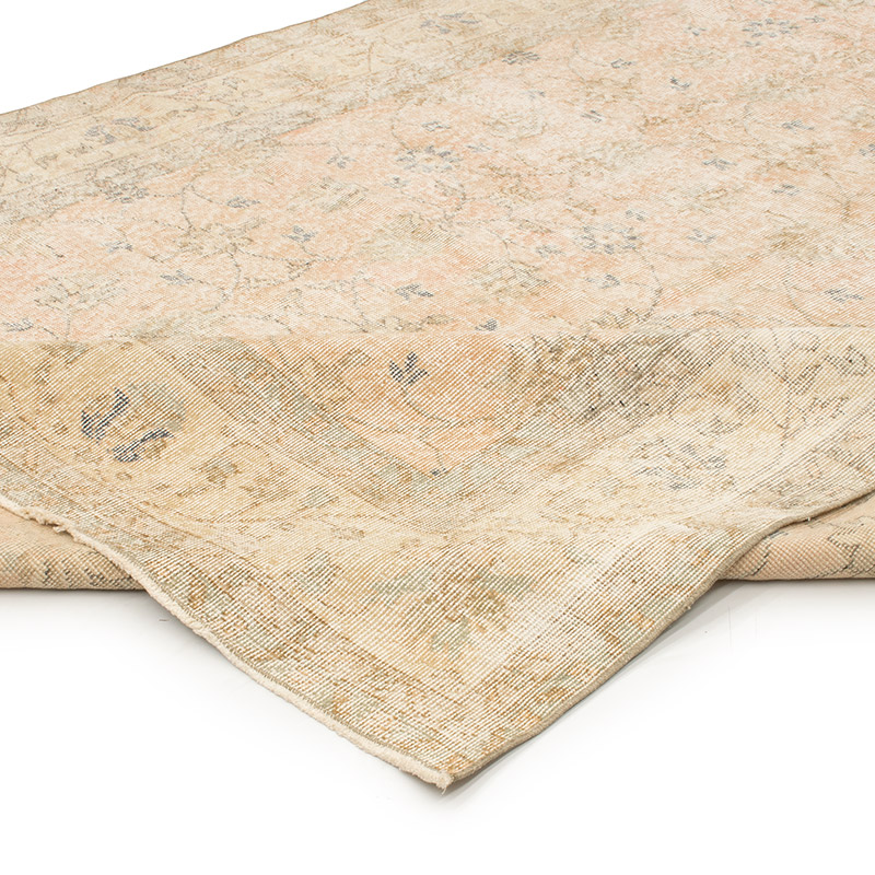 Vintage Turkish Hand-Knotted Rug - 6' 11" x 10'  (83" x 120") - K0092601