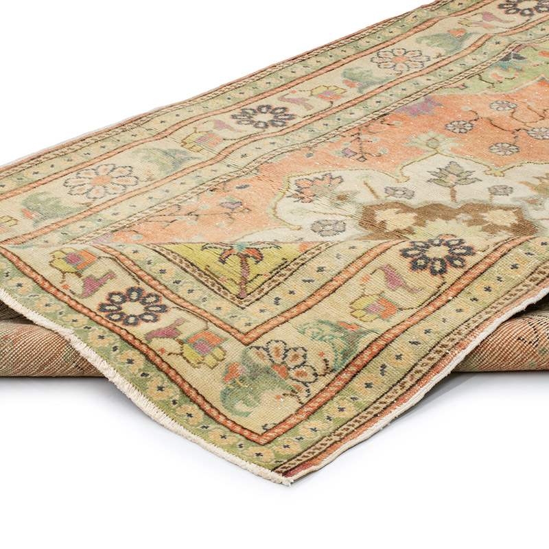Vintage Turkish Hand-Knotted Rug - 3' 10" x 5' 10" (46" x 70") - K0092602