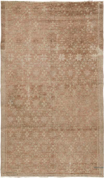 Vintage Turkish Hand-Knotted Rug - 4'  x 6' 9" (48" x 81")