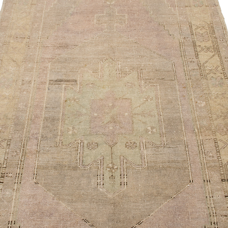 Vintage Turkish Hand-Knotted Rug - 3' 5" x 7' 9" (41" x 93") - K0092604