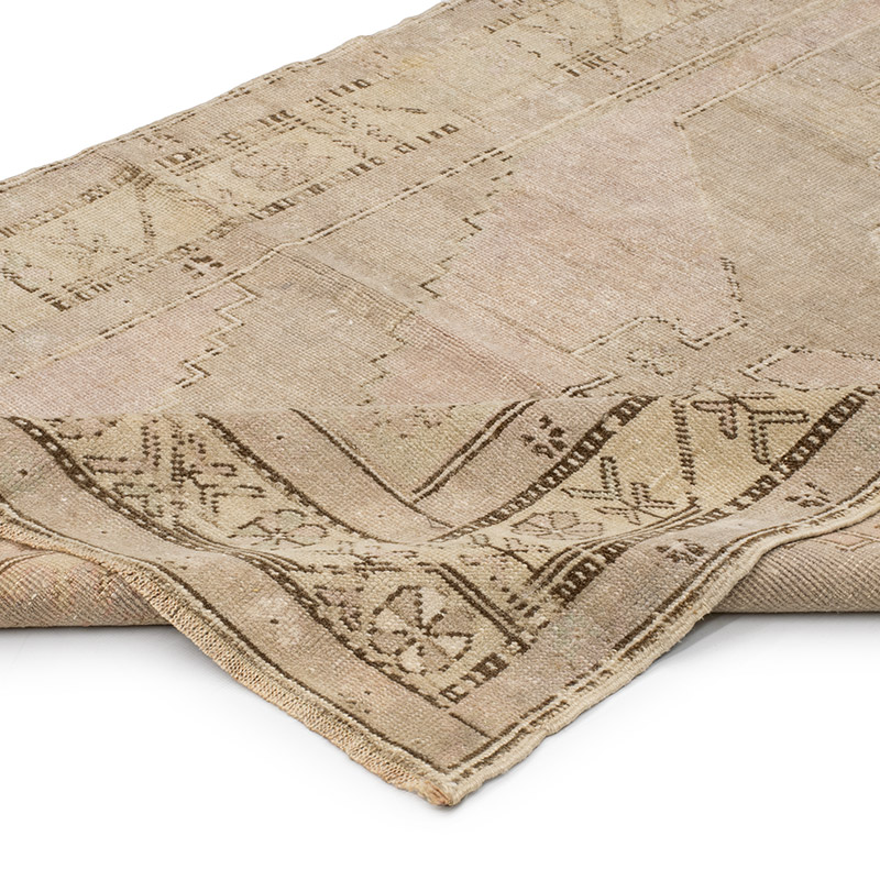 Vintage Turkish Hand-Knotted Rug - 3' 5" x 7' 9" (41" x 93") - K0092604