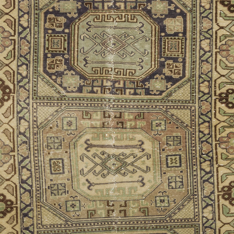Vintage Turkish Hand-Knotted Rug - 3'  x 6'  (36" x 72") - K0092605