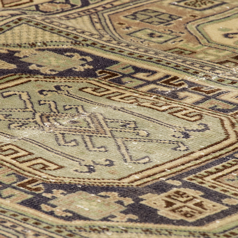 Vintage Turkish Hand-Knotted Rug - 3'  x 6'  (36" x 72") - K0092605