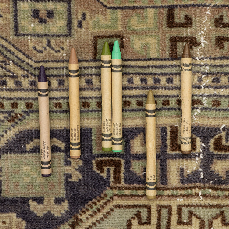 Vintage Turkish Hand-Knotted Rug - 3'  x 6'  (36" x 72") - K0092605