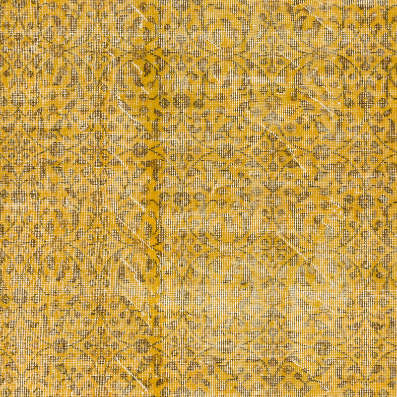 Over-dyed Vintage Hand-Knotted Turkish Rug - 3' 9" x 6' 9" (45" x 81") - K0092606