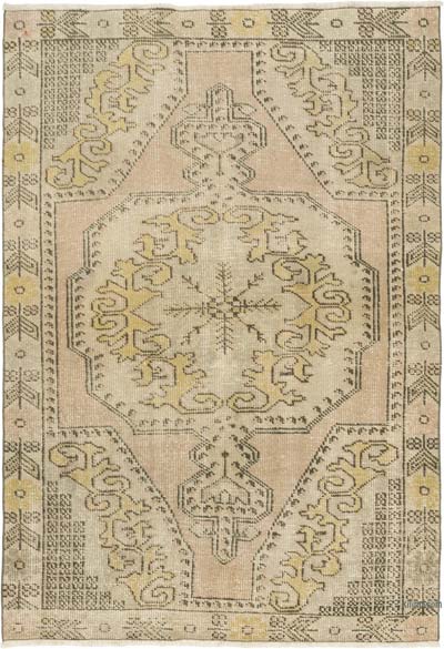 Vintage Turkish Hand-Knotted Rug - 4' 4" x 6' 4" (52" x 76")