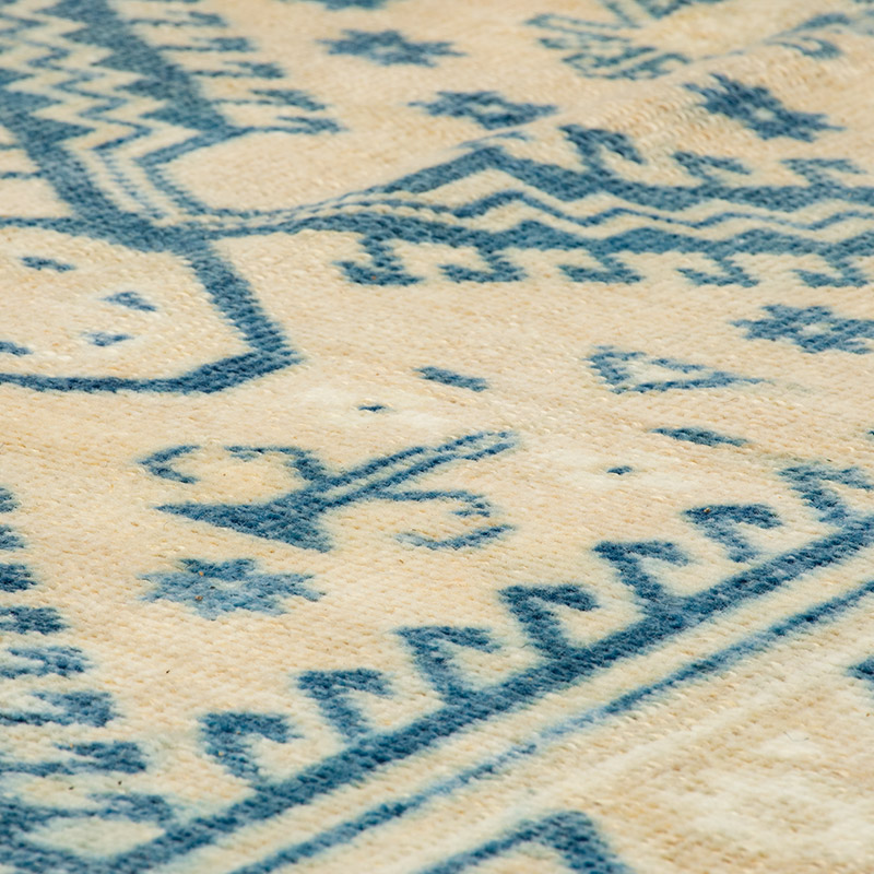 Vintage Turkish Hand-Knotted Rug - 4' 3" x 7'  (51" x 84") - K0092608