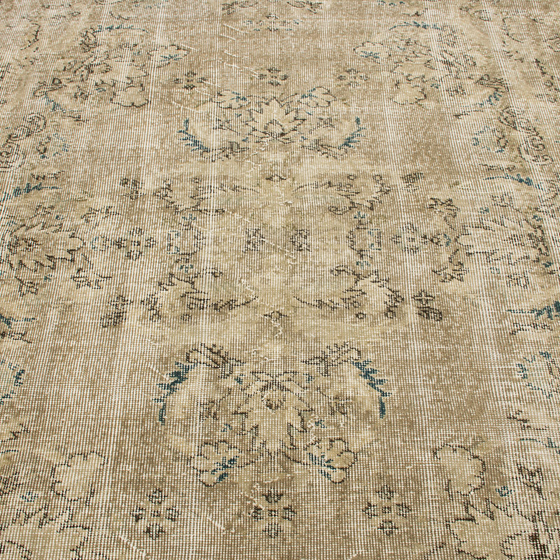 Vintage Turkish Hand-Knotted Rug - 4' 9" x 7' 8" (57" x 92") - K0092609