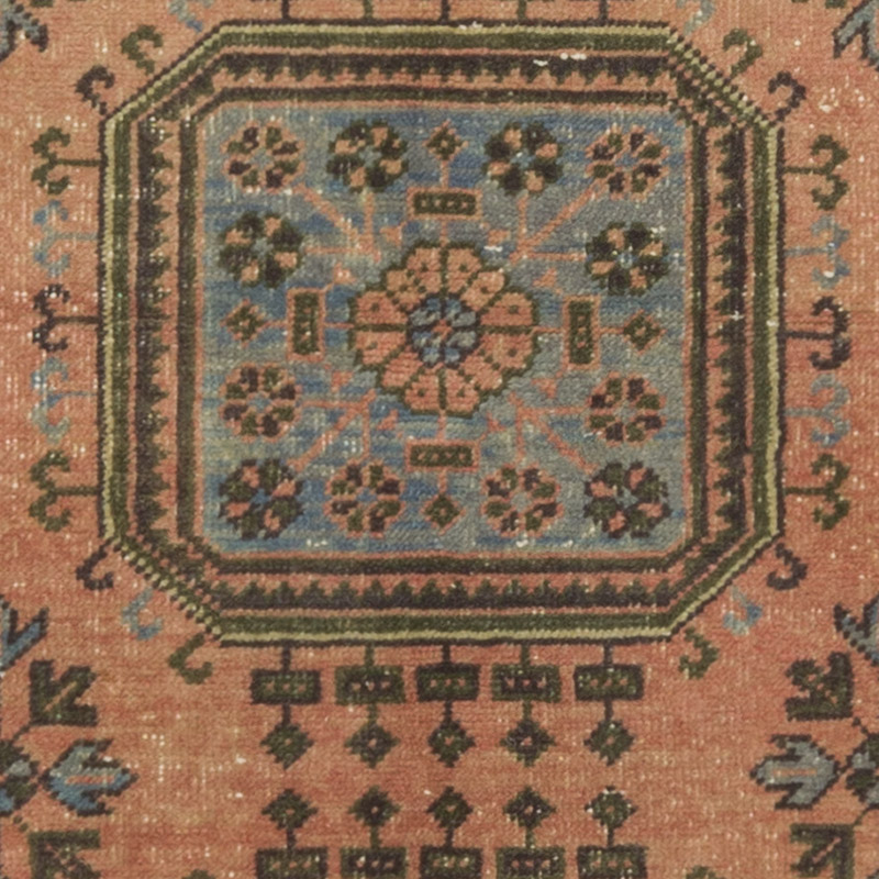 Vintage Turkish Hand-Knotted Runner - 2' 4" x 11' 4" (28" x 136") - K0092610
