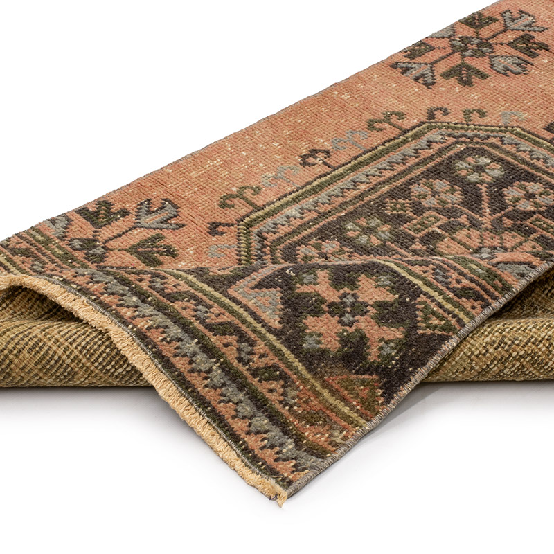 Vintage Turkish Hand-Knotted Runner - 2' 4" x 11' 4" (28" x 136") - K0092610