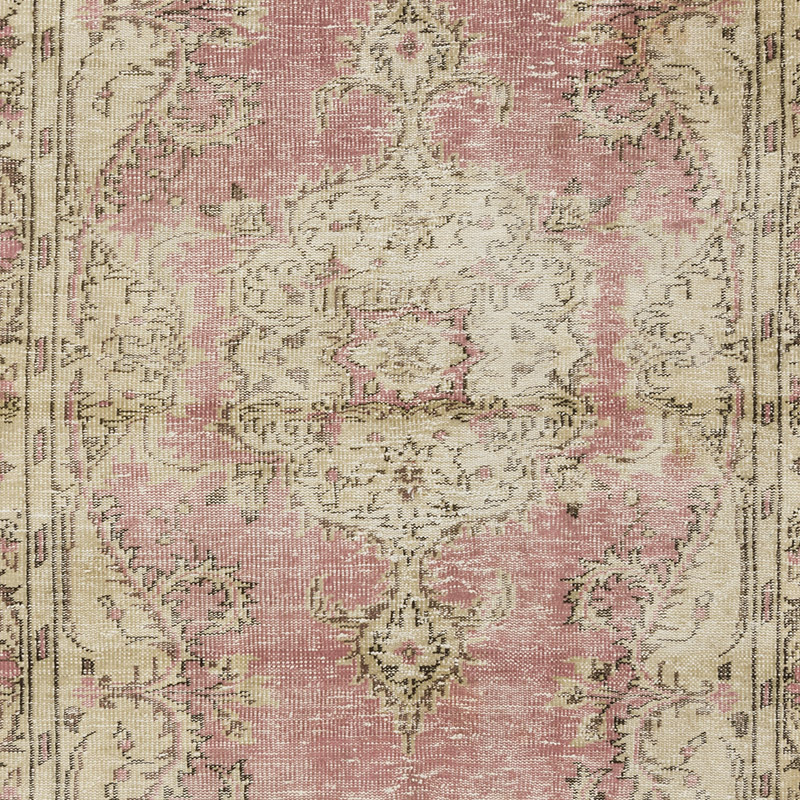 Vintage Turkish Hand-Knotted Rug - 5' 2" x 9' 10" (62" x 118") - K0092611