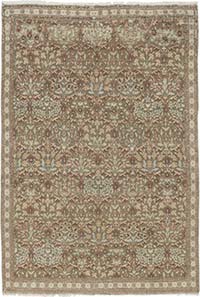 Vintage Turkish Hand-Knotted Rug - 3' 11" x 5' 9" (47" x 69")