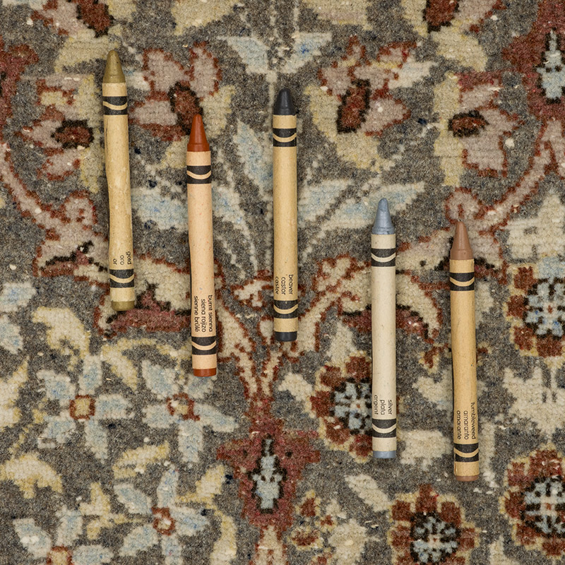 Vintage Turkish Hand-Knotted Rug - 3' 11" x 5' 9" (47" x 69") - K0092612