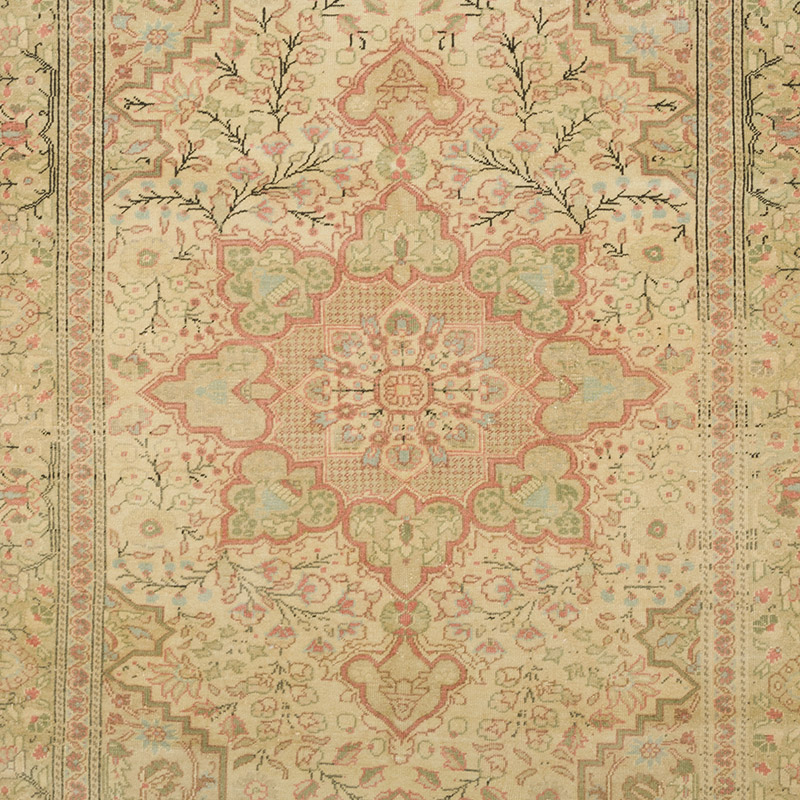 El Dokuma Vintage Halı - 146 cm x 223 cm - K0092613