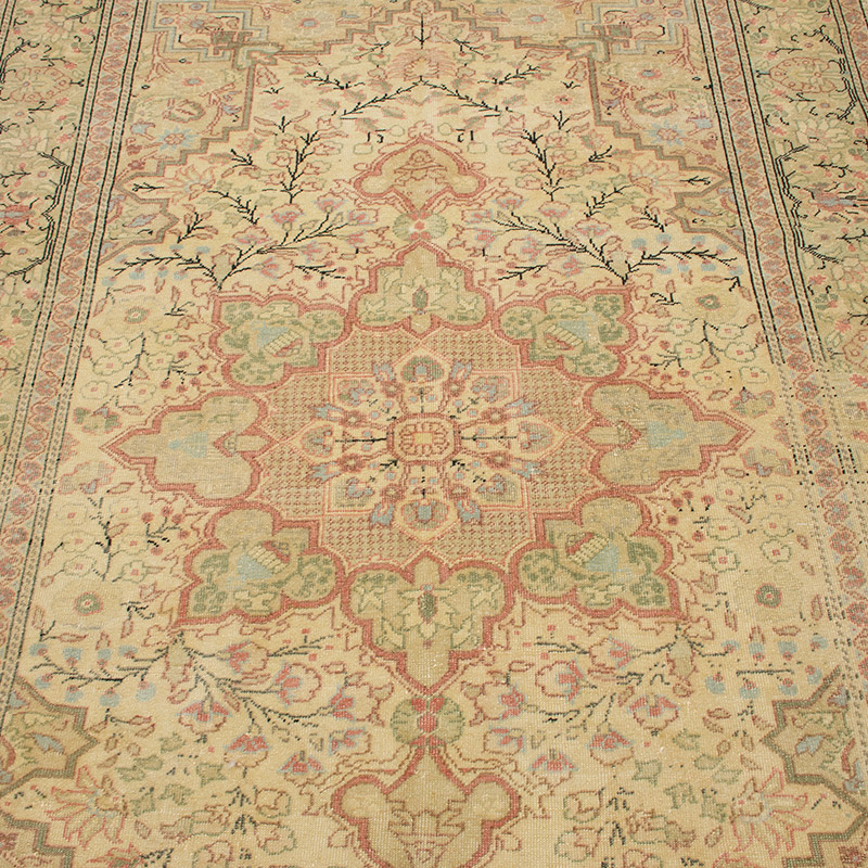 El Dokuma Vintage Halı - 146 cm x 223 cm - K0092613