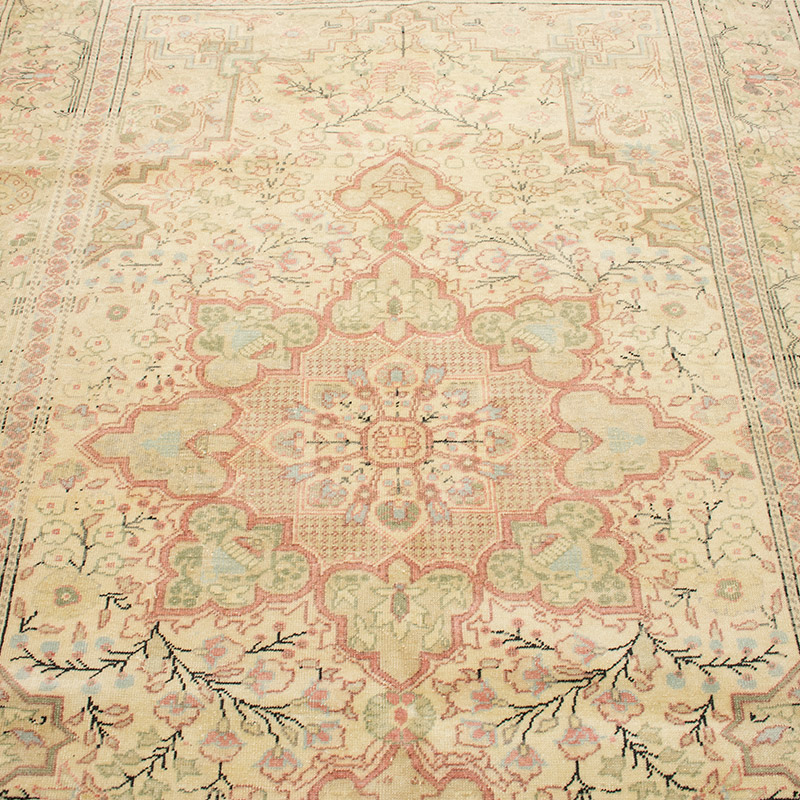 El Dokuma Vintage Halı - 146 cm x 223 cm - K0092613