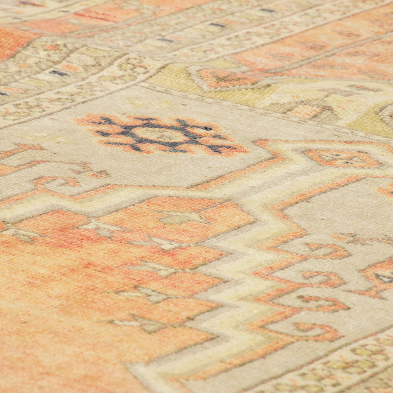Vintage Turkish Hand-Knotted Rug - 3' 4" x 6'  (40" x 72") - K0092614