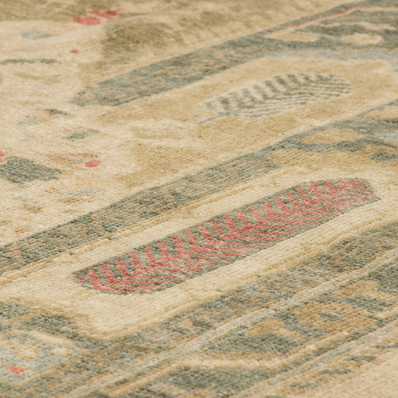 Vintage Turkish Hand-Knotted Rug - 4' 9" x 8'  (57" x 96") - K0092615