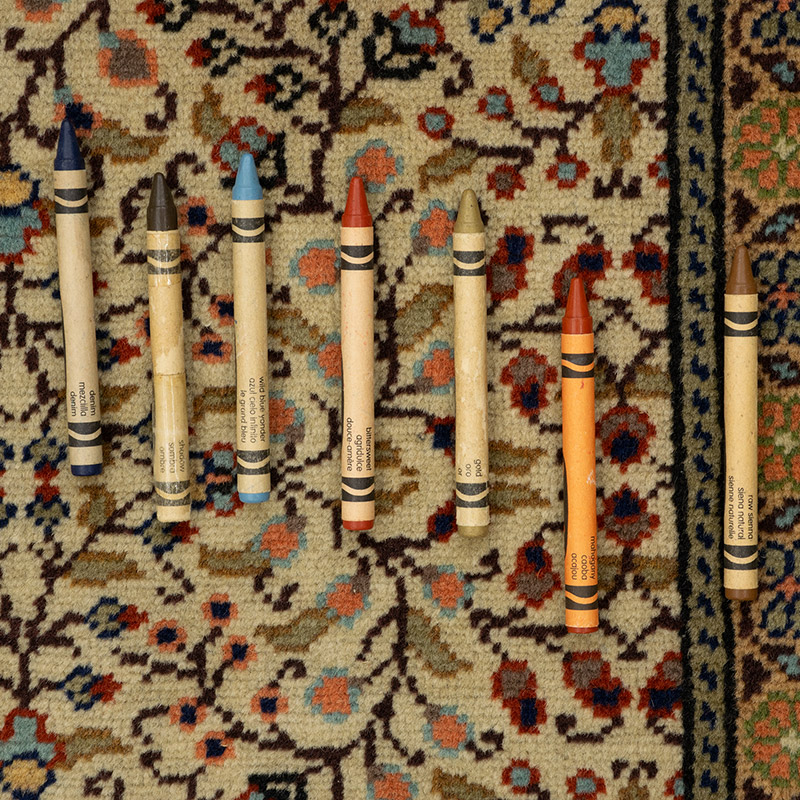 Vintage Turkish Hand-Knotted Rug - 3' 10" x 5' 8" (46" x 68") - K0092619