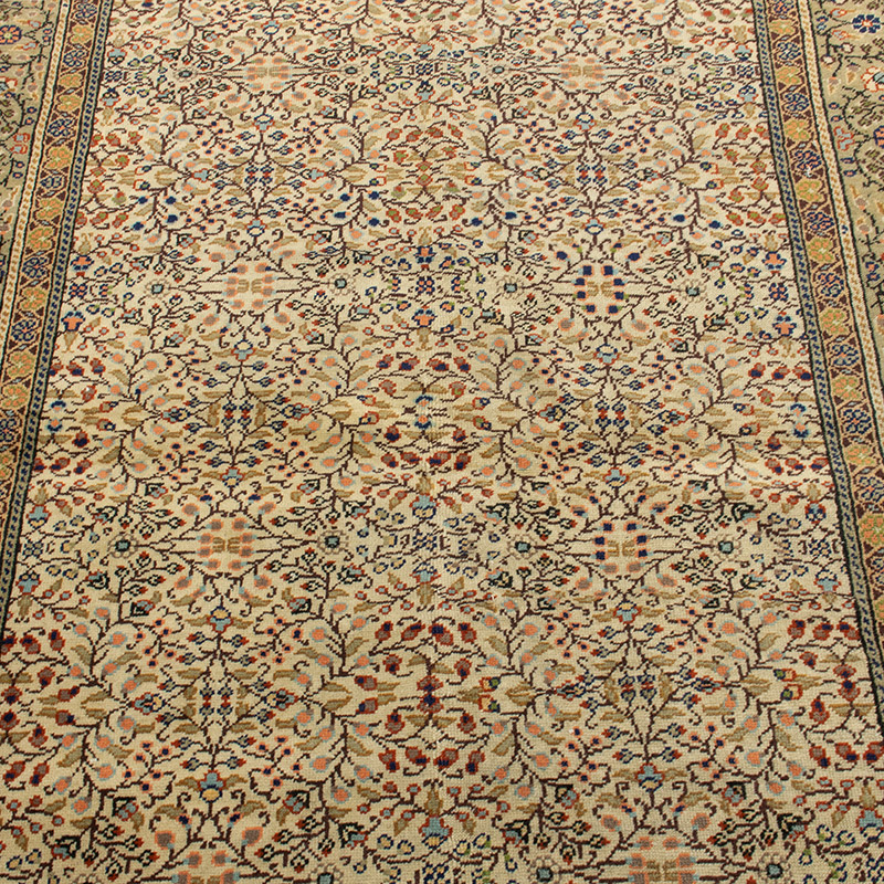 Vintage Turkish Hand-Knotted Rug - 3' 10" x 5' 8" (46" x 68") - K0092619