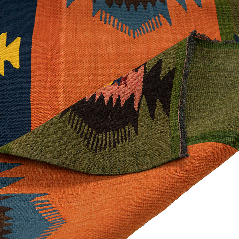 Alfombra Vintage Manastir Kilim - 135 cm x 222 cm - K0092625