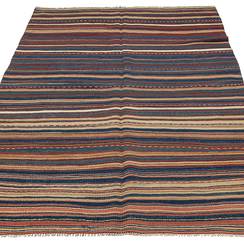 Vintage Balikesir Kilim Rug - K0092629