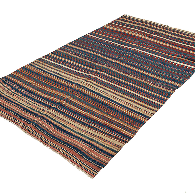 Vintage Balikesir Kilim Rug - K0092629