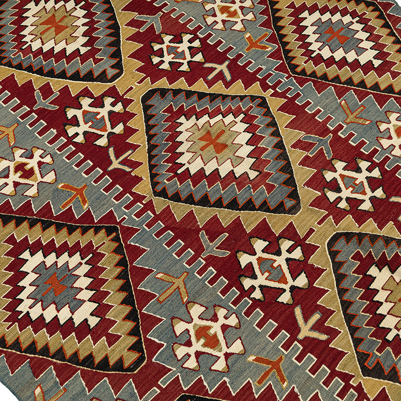 Alfombra Vintage Esme Kilim - 134 cm x 289 cm - K0092630