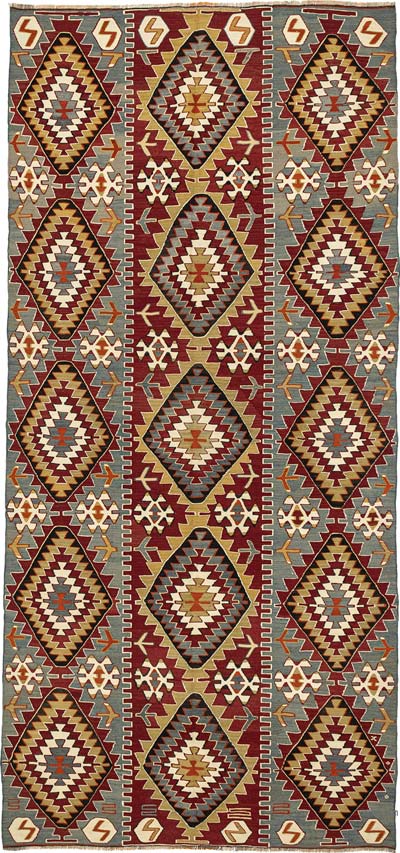 Alfombra Vintage Esme Kilim - 134 cm x 289 cm