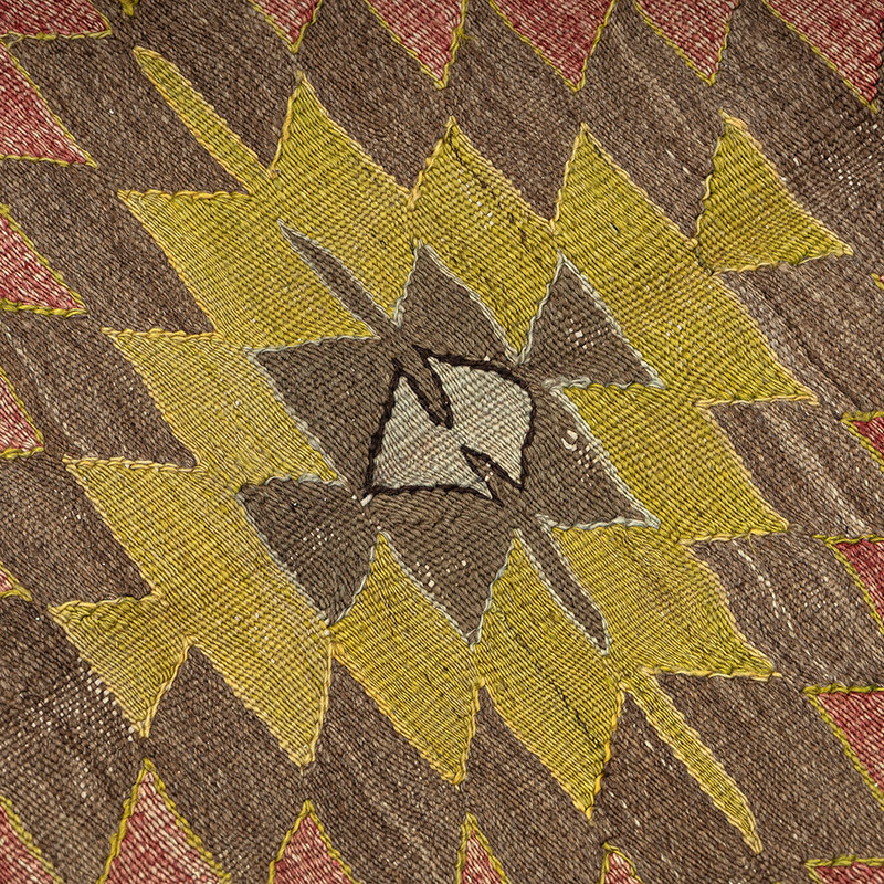 Vintage Konya Kilim Rug - 4' 9" x 7' 9" (57" x 93") - K0092631