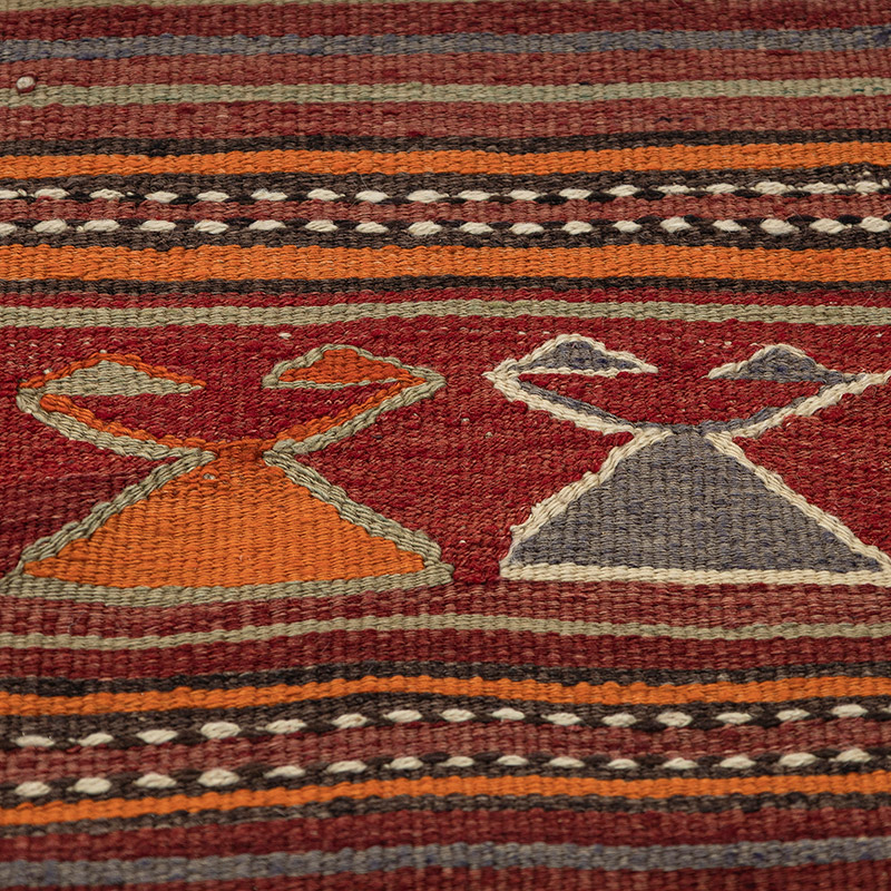 Alfombra Konya Kilim Vintage - 129 cm x 210 cm - K0092633