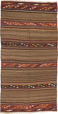 Vintage Fethiye Kilim Rug