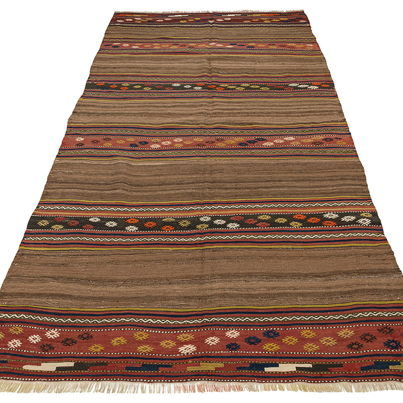 Vintage Fethiye Kilim Rug - K0092635