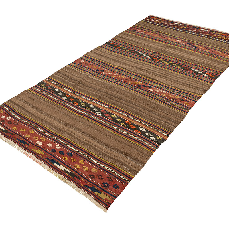 Vintage Fethiye Kilim Rug - K0092635